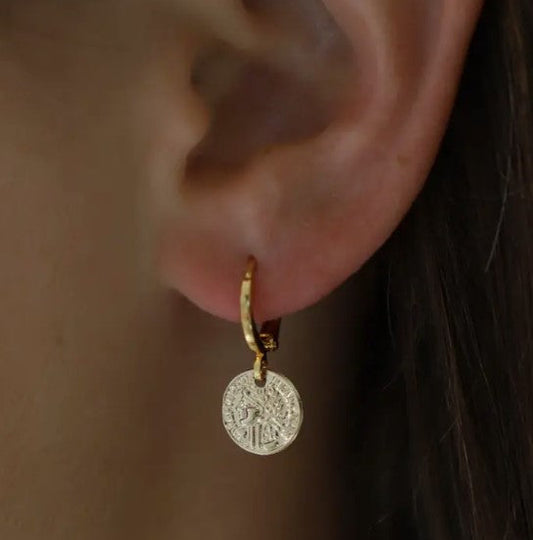 Katie Waltman Earrings-Gold
