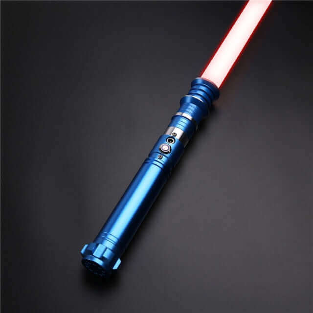 RGB Lightsaber with Heavy-Duty Metal Handle by Kidstoylover - 12 Color Options, 10 Sound Fonts, Force FX, Blaster Effects - Perfect Gift for Kids | Laser Sword Toy