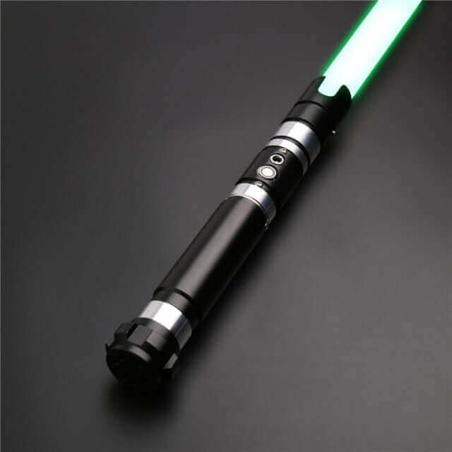 RGB Lightsaber with Heavy-Duty Metal Handle by Kidstoylover - 12 Color Options, 10 Sound Fonts, Force FX, Blaster Effects - Perfect Gift for Kids | Laser Sword Toy