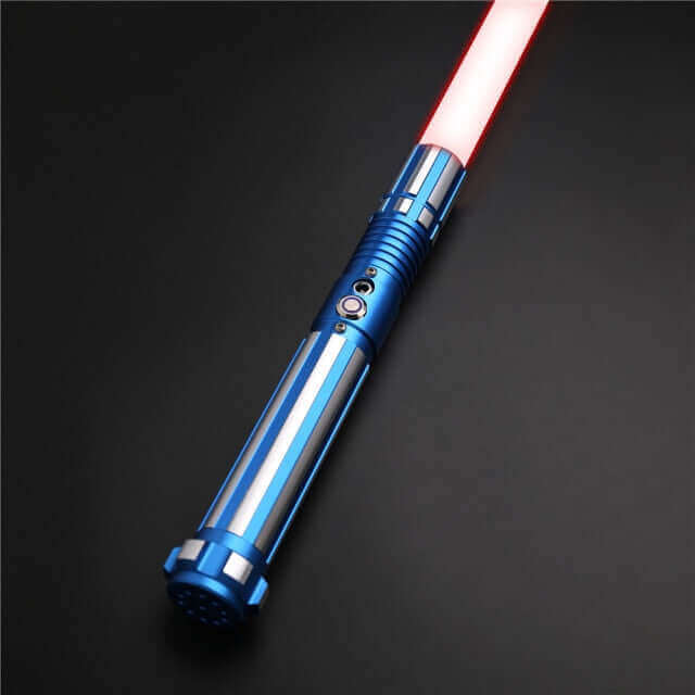 RGB Lightsaber with Heavy-Duty Metal Handle by Kidstoylover - 12 Color Options, 10 Sound Fonts, Force FX, Blaster Effects - Perfect Gift for Kids | Laser Sword Toy