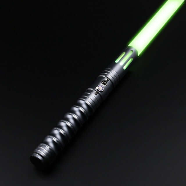 RGB Lightsaber with Heavy-Duty Metal Handle by Kidstoylover - 12 Color Options, 10 Sound Fonts, Force FX, Blaster Effects - Perfect Gift for Kids | Laser Sword Toy