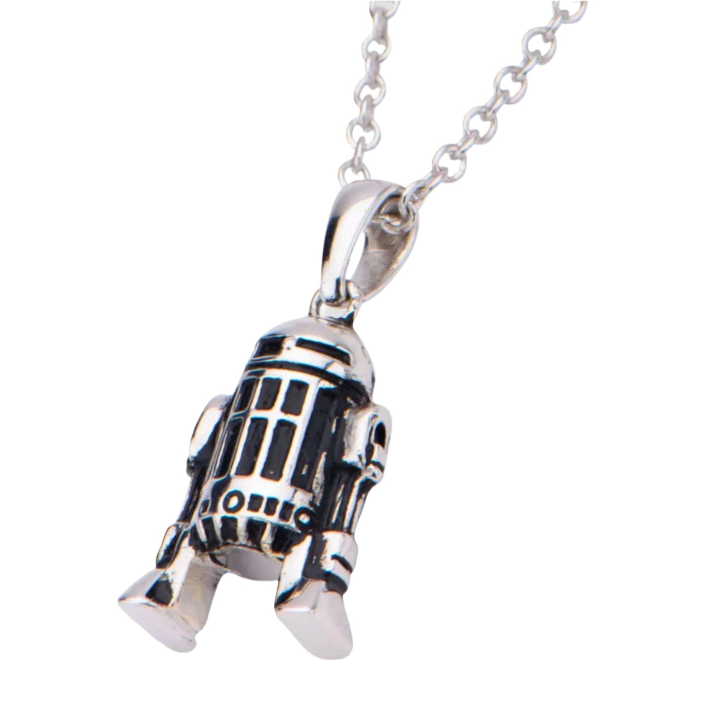 R2-D2 Sterling Silver Necklace
