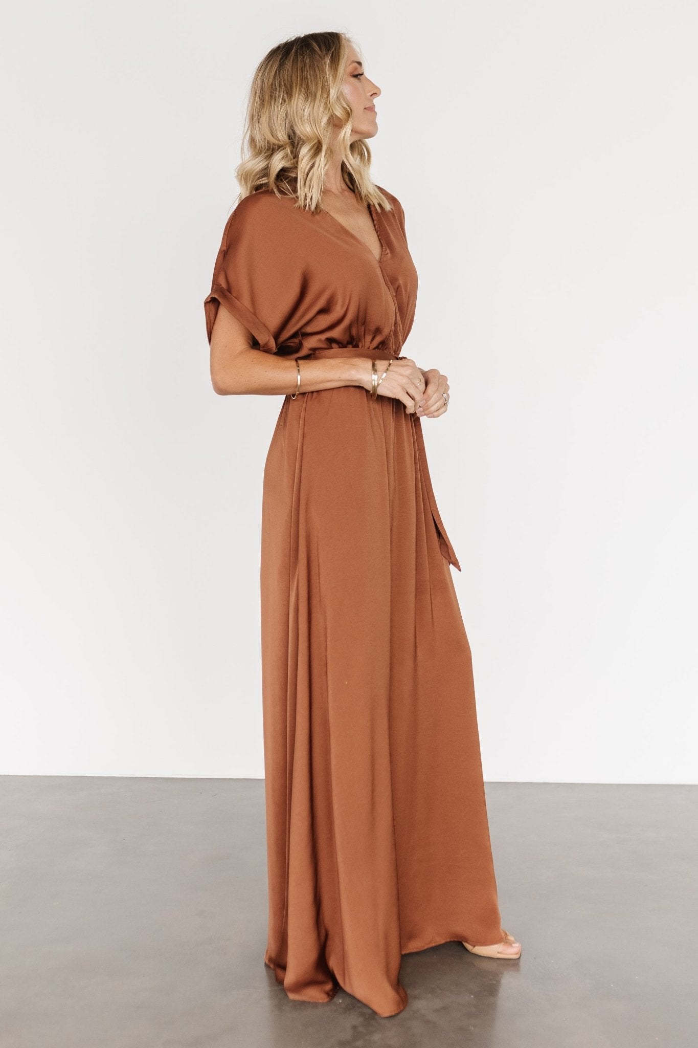 Sorenson Maxi Dress | Bronze - Baltic Born