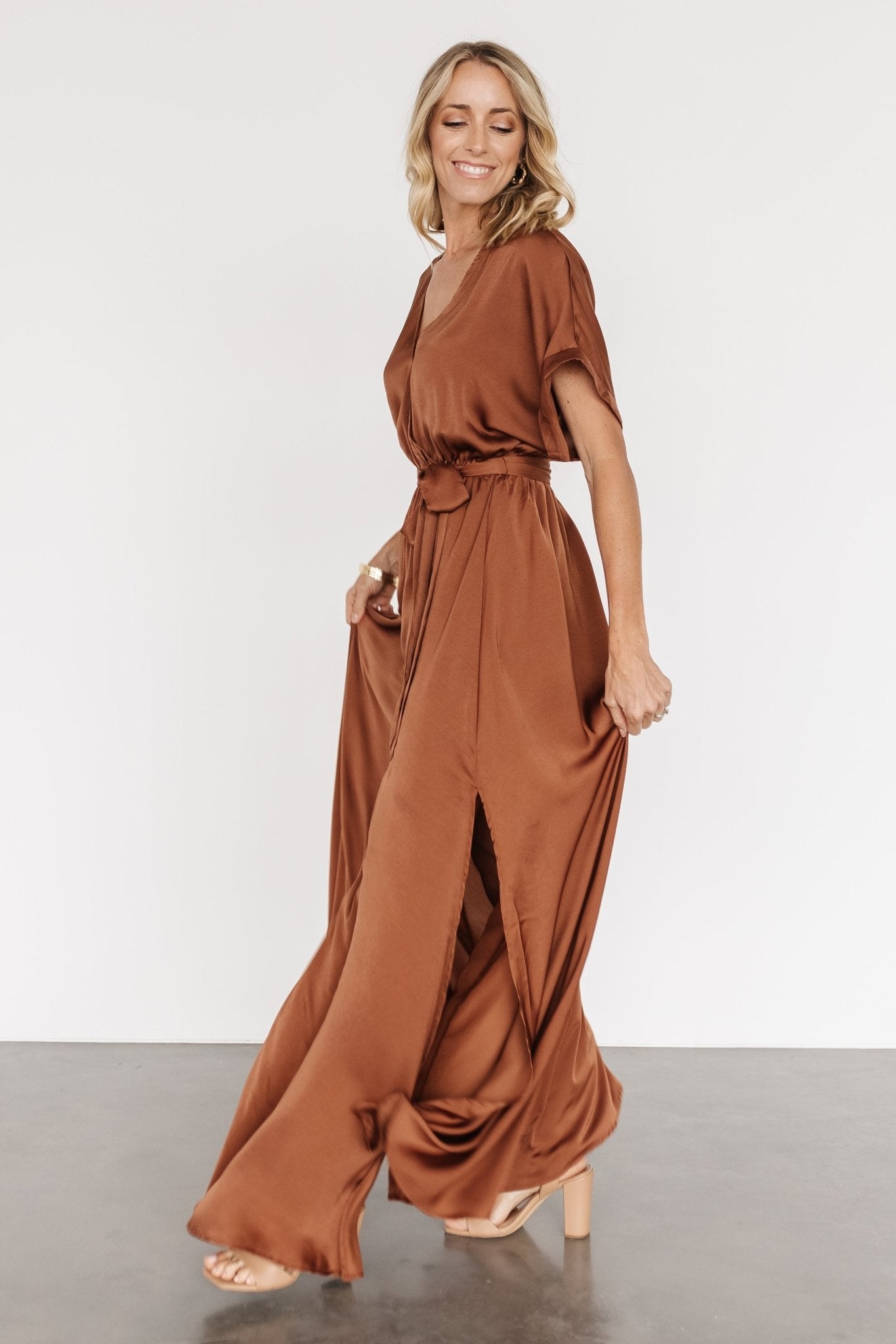 Sorenson Maxi Dress | Bronze - Baltic Born