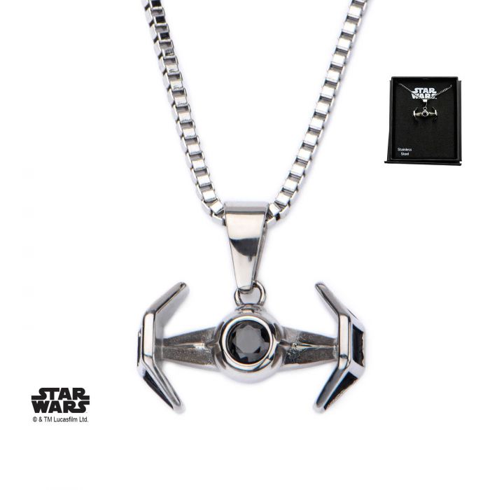 Tie Fighter Necklace