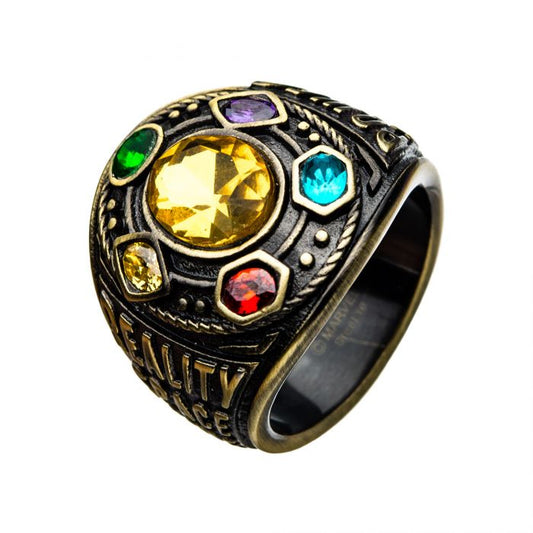 Thanos Infinity Stones Marvel Avengers Ring