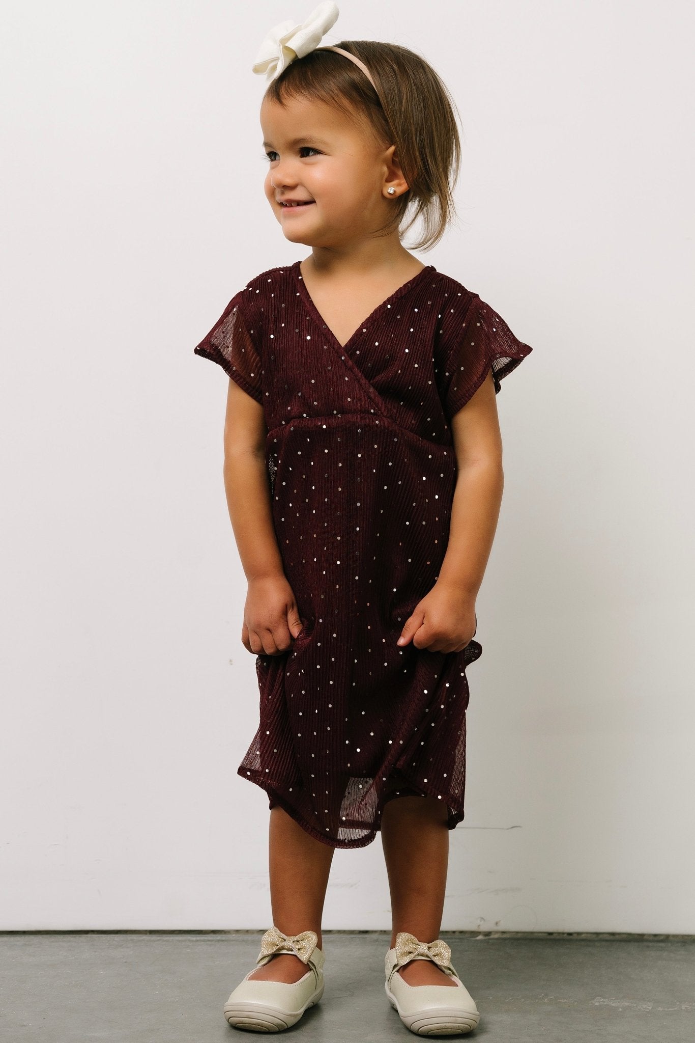 Toddler Grace Sparkle Gown | Mulberry - Baltic Born