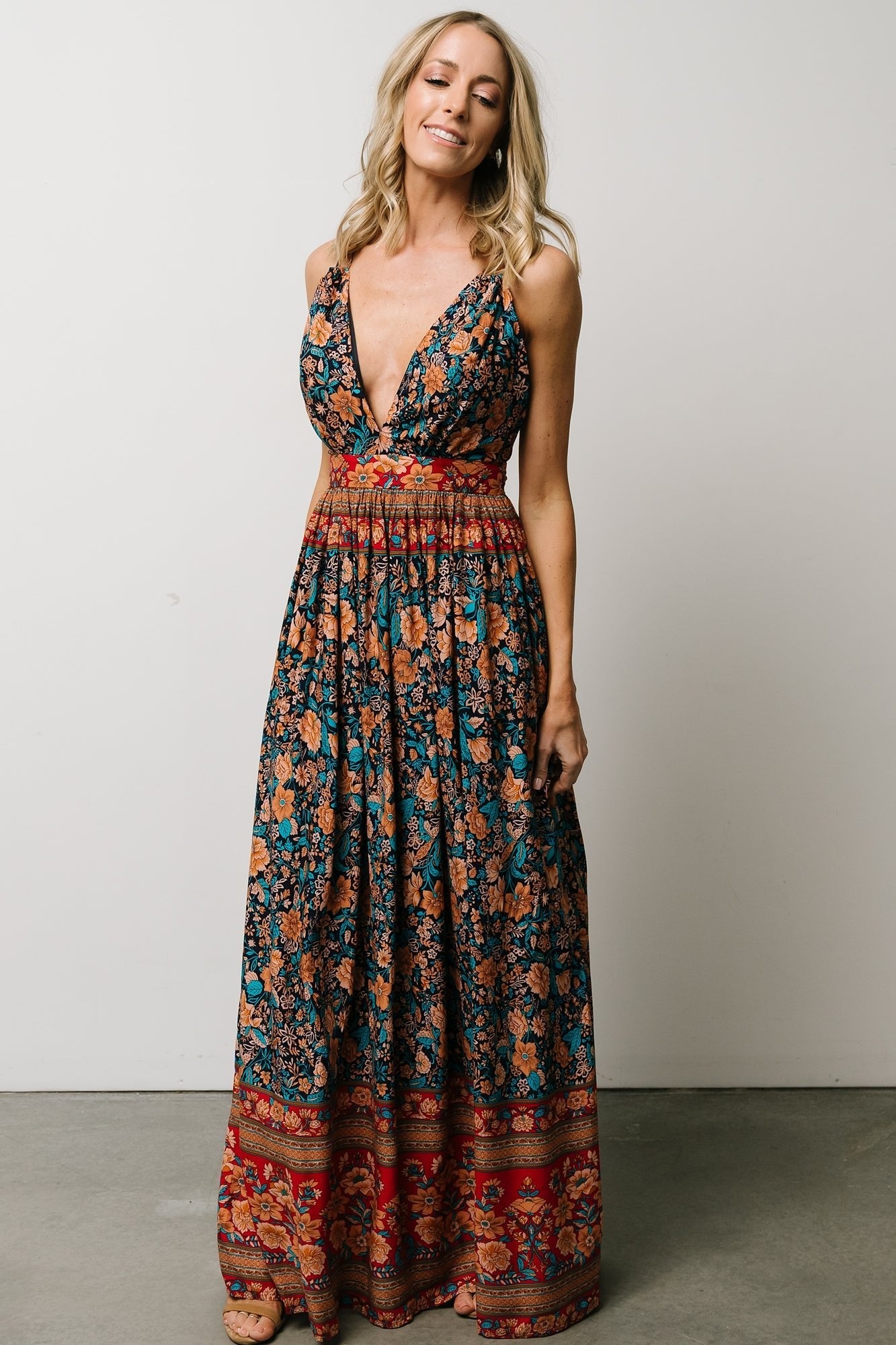 Udora Maxi Dress | Multi Floral - Baltic Born