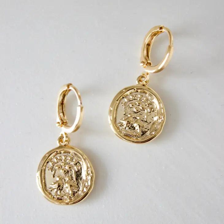 Katie Waltman Earrings-Gold
